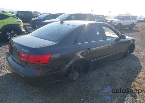 2009 Hyundai Sonata Gls z USA, uszkodzony, nr VIN 5NPET46C19H465005